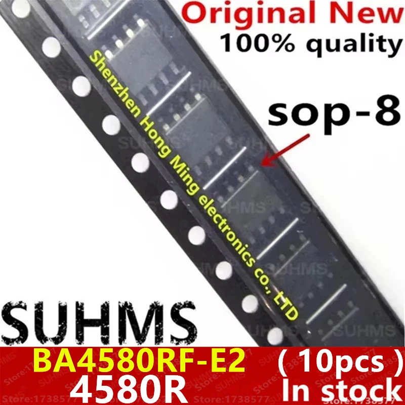 (10piece)100% New BA4580RF-E2 BA4580RF BA4580 4580R SOP-8