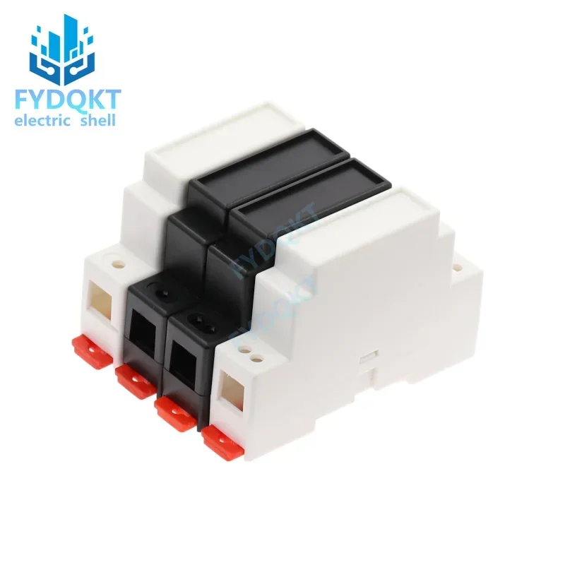 ABS plastic Supply Rail Electrical Shell Safety Barrier Isolation Module  4-19: 88X18X59MM Project Junction Box