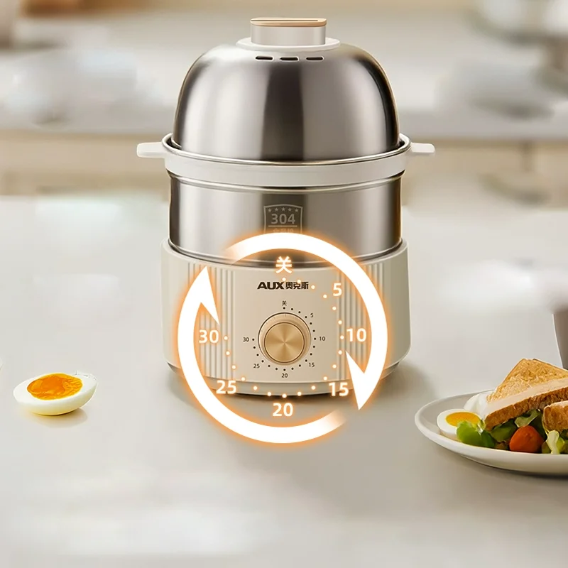 350 واط غلاي بيض كهربائي التلقائي آلة الإفطار آلة طباخ البيض توقيت البيض الكسترد جهاز تسخين الطعام 220 فولت تبخير طباخ