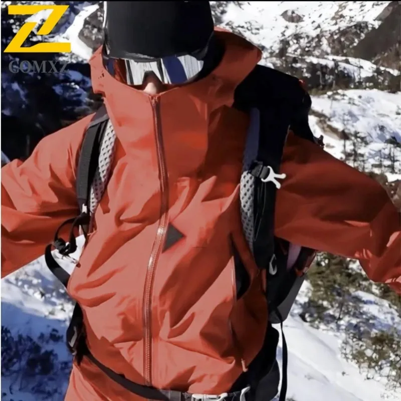 

Men's Softshell Jacket Windproof Water-Resistant Hooded Outdoor Coat Hiking Mountaineering Casual Sports Lightweight Breathable