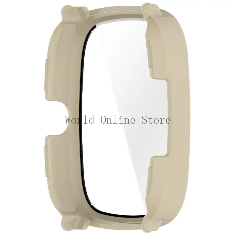 Smartwatch Housing PC Glass Film Cover Case مناسبة لـ متكامل شاشة واقي SHERK SHORCHPROOK SLEEVE 87HC