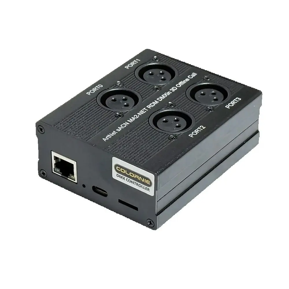 وحدة تحكم في ضوء المرحلة الفائقة MA2 & MA3 ARTNET/SACN SL04 DMX512 مدمجة 54 نوعًا من تأثيرات RGB