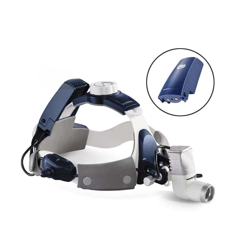 

MEDICAL Wireless High Intensity Dental Loupes With Head Light Lamp Headband Surgical Loupes Medical Headlight