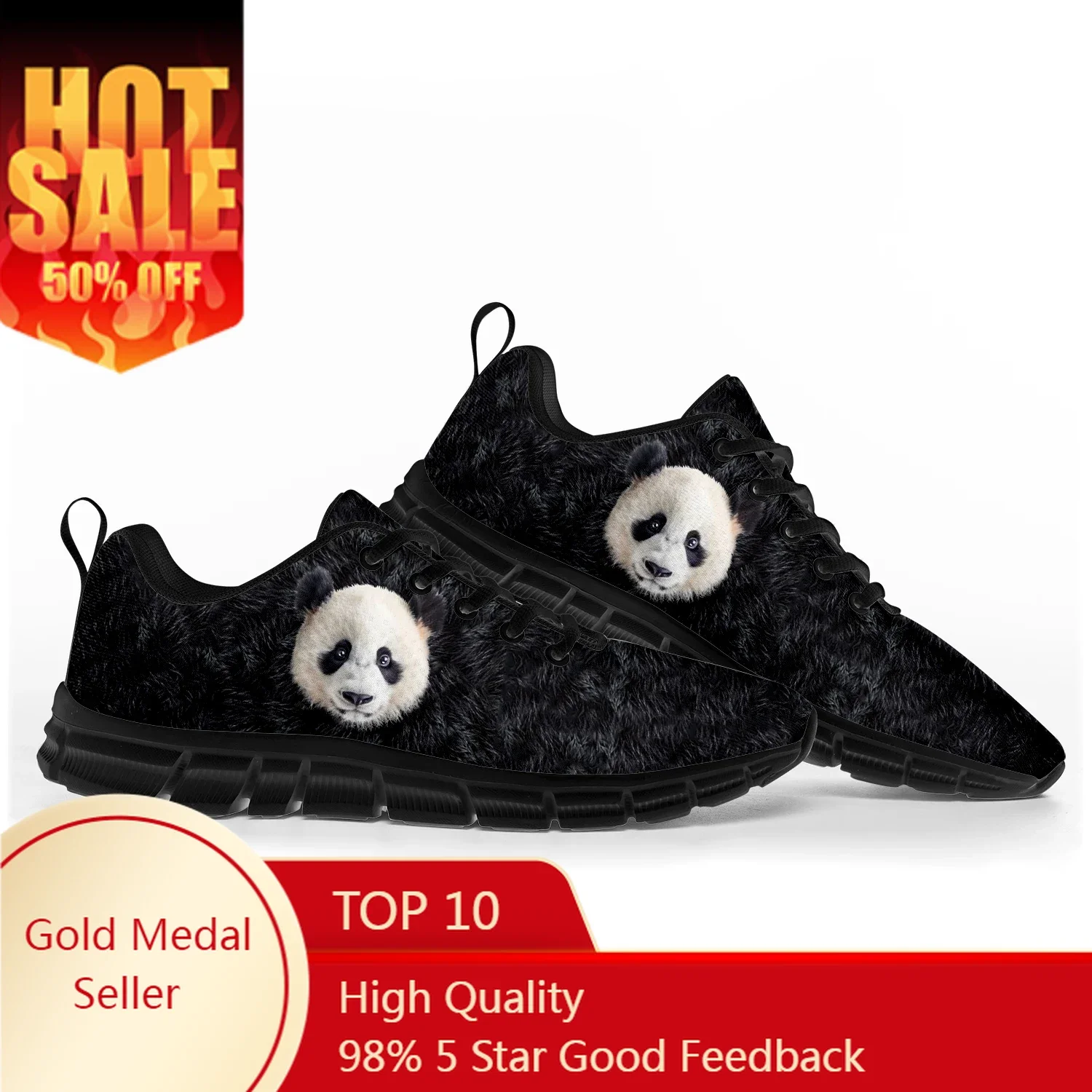 

Panda Leopard Tiger Wolf Dog Sports Shoes Mens Womens Teenager Kids Children Sneakers Tailor-Made Shoes Couple