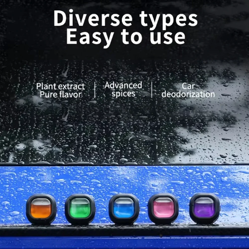 Car Air Freshener Car Air Vent Freshener, Car Aroma Relax Long-lasting Fragrance Powerful Odor Eliminator