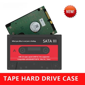 외장형 하드 드라이브 인클로저, USB 3.0 SATA 5Gbps HDD 및 SSD 테이프 인클로저, PC 노트북용 UASP, 2.5 인치, 신제품 Best5 외장형 하드 드라이브 인클로저, USB 3.0 SATA 5Gbps HDD 및 SSD 테이프 인클로저, PC 노트북용 UASP, 2.5 인치, 신제품 Best5