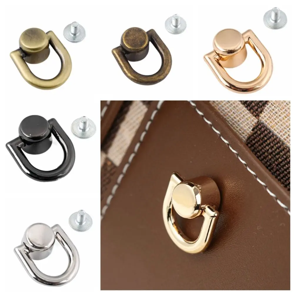 Metal Bag Rivet Nail Buckle Tong Snap Studs Button Metal Bag Rivet Nail Handbag Belt Hanger Hardware Accessorie Handbag Belt