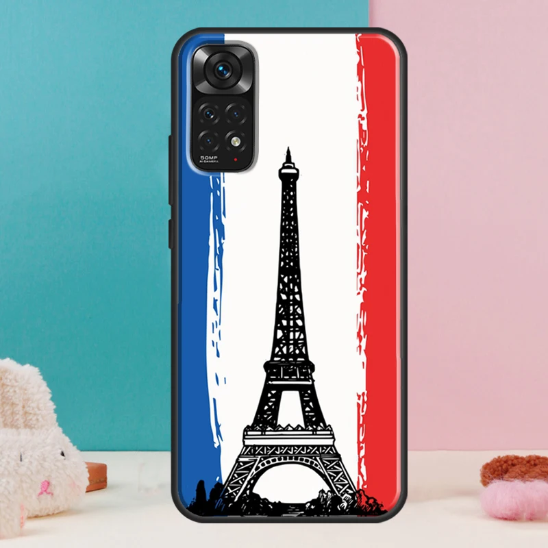 France national flag Case For Xiaomi Redmi Note 12 11 10 9 8 Pro 9S 10S 11S 12S Redmi 12C 9A 9C 10A 10C Coque