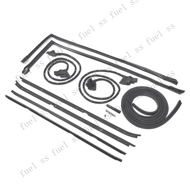 S+ Weatherstripping Seal Kit For Buick Regal Cutlass RWD 2-Door G-Body 1981-1988 TE