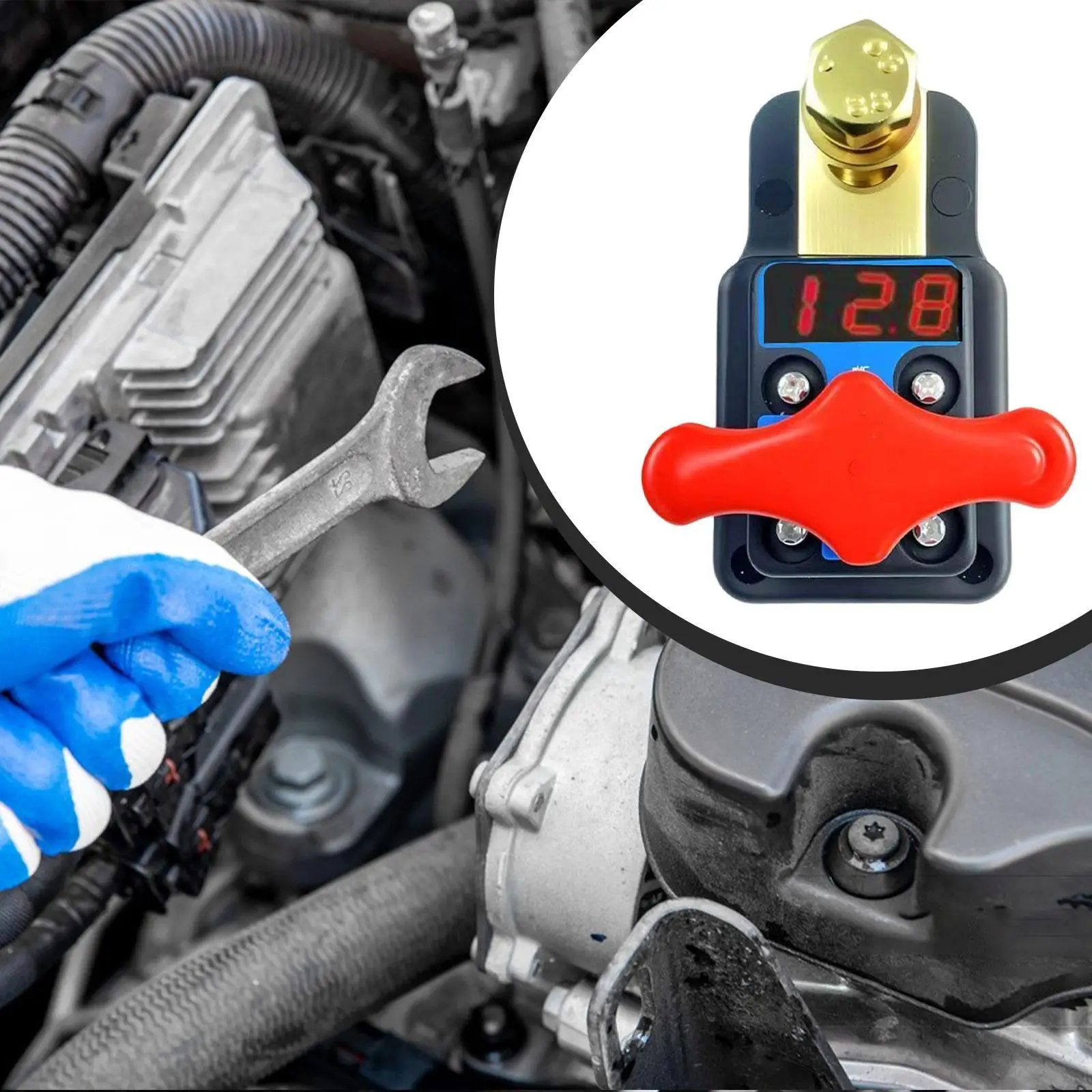 

Универсальный выключатель аккумулятора, аварийный выключатель аккумулятора, замена автомобиля, аксессуары для автофургонов 12 В/24 В, прочный изолятор для отключения грузовика