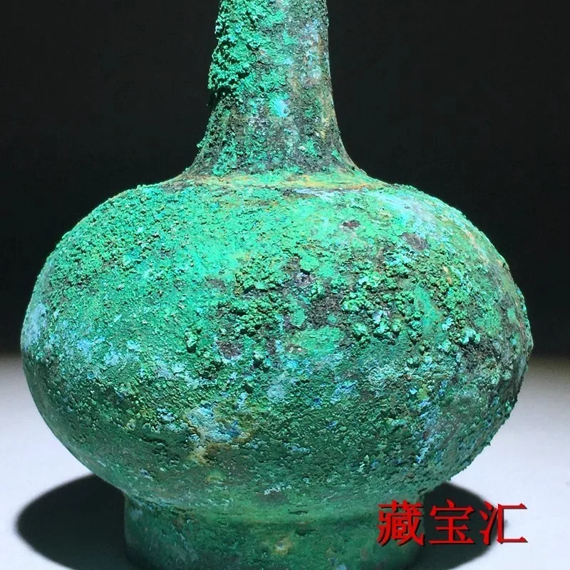 Chinese Copper Come From FOLK Collection,Old Bronze vases Be unearthed Utensils