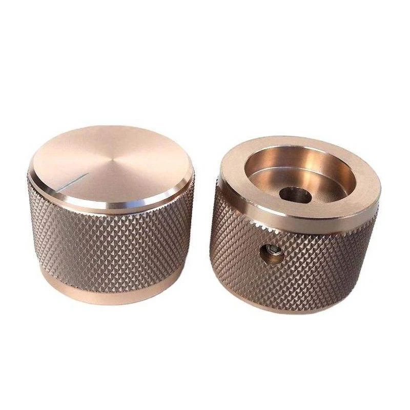 

Customized CNC Machined Aluminum Alloy Audio Knob Accessories