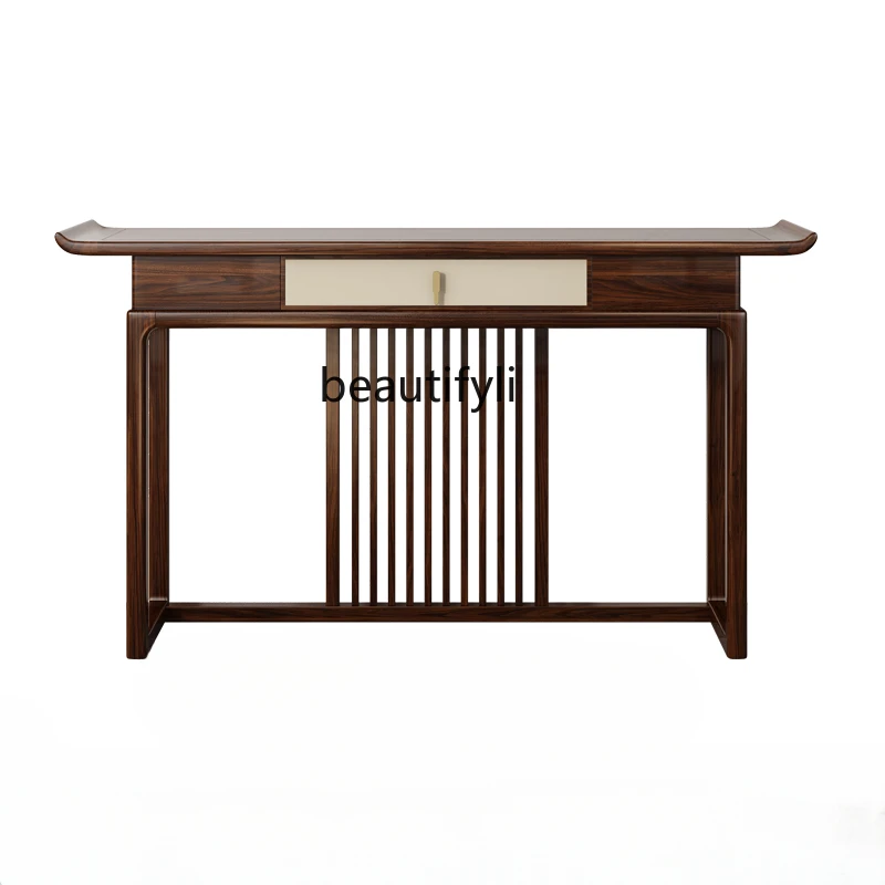 

Console Tables a Long Narrow Table Wall Living Room Altar Table Solid Wood Ugyen Wood Hallway Cabinet