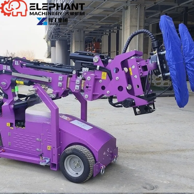 Glass Suction Lifter Mobile Rotatable Tiltable High Efficiency Labor Saving Outdoor Engineering Construction Machine