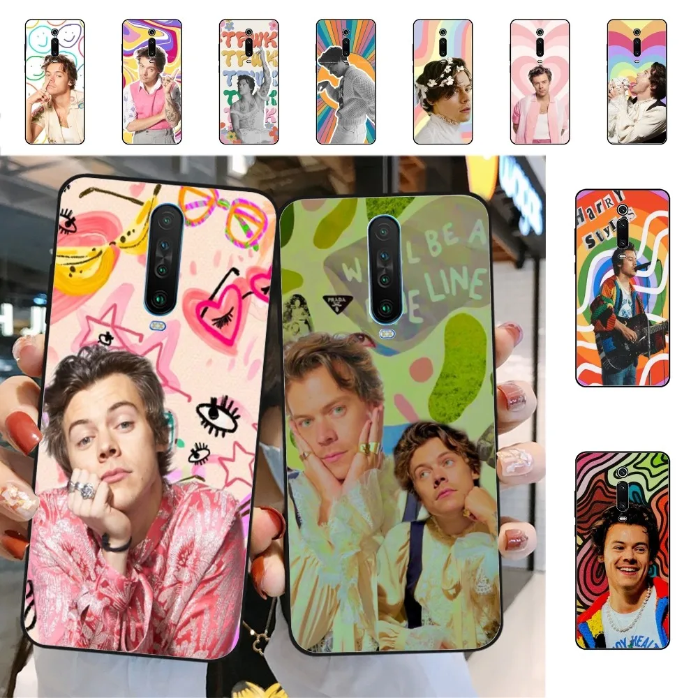 

H-Harrys-Styles Phone Case For Redmi 5 6 7 8 9 10 plus pro 6 7 8 9 A GO K20 K30 K40 pro plus F3 Fundas