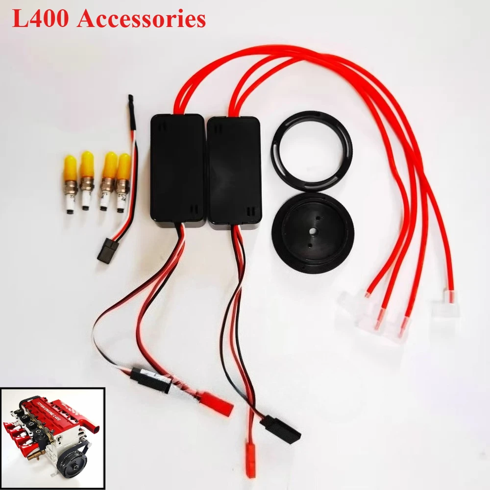 

Детали модели двигателя TOYAN, подходящие для двигателя L400, модифицированный метанолом бензина, специальный маховик, аксессуары с регулируемым углом