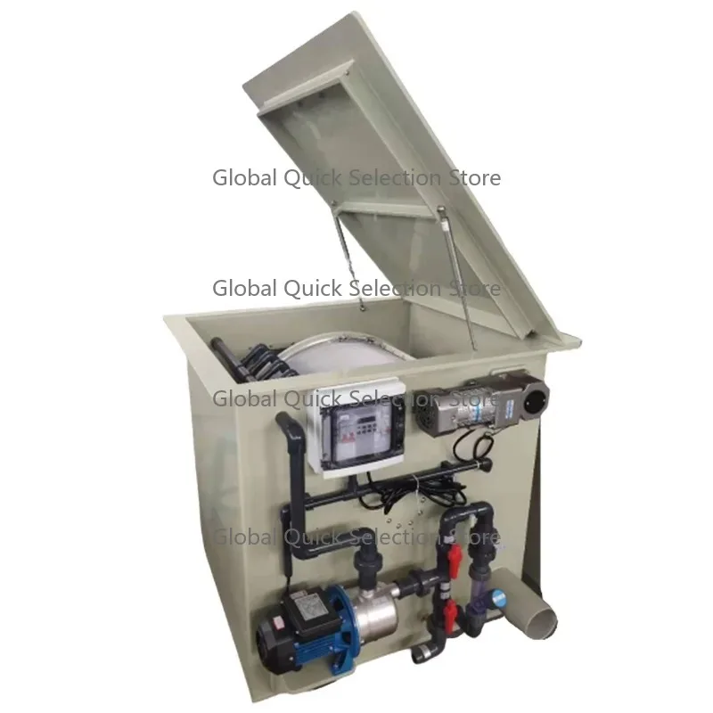 

Drum Mic-ro Filtration Screen Aquaculture Drum Filter for Koi Pond