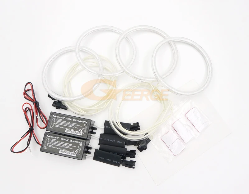 For Mercedes Benz GL Class X164 GL320 350 420 450 500 2007-2012 Excellent Ultra Bright CCFL Angel Eyes Kit Halo Rings