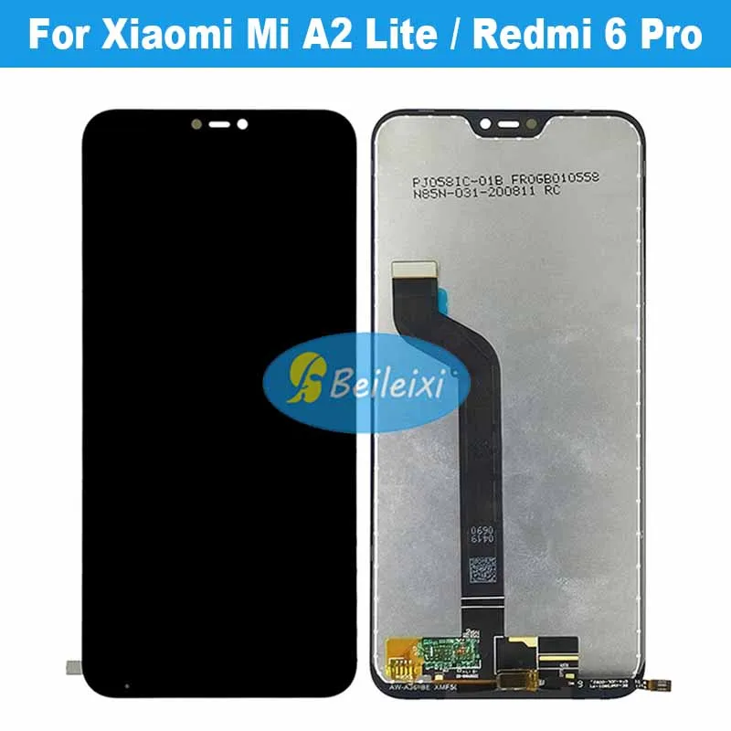 For Xiaomi Mi A2 Lite M1805D1SG LCD Display Touch Screen Digitizer Assembly For Redmi 6 Pro LCD