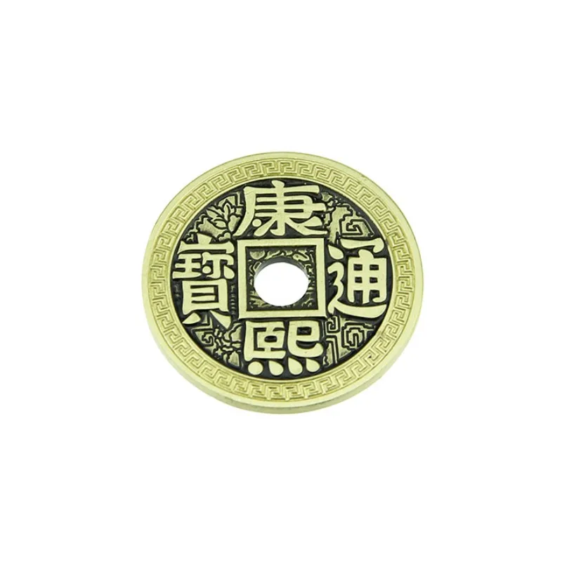 LUOHANQIAN CHINESE COIN Chinese Palace Coin Magic Toys Illusion Accessories Magic Tricks Gimmick Props Magician Close up