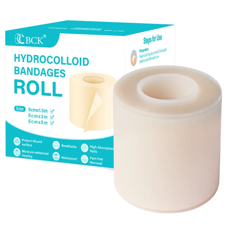 خلع الملابس الغروانية المائية الجلد الاصطناعي لفات الغروانية المائية رطبة منع العدوى الجرح شفاء امتصاص التصحيح ضمادة #3