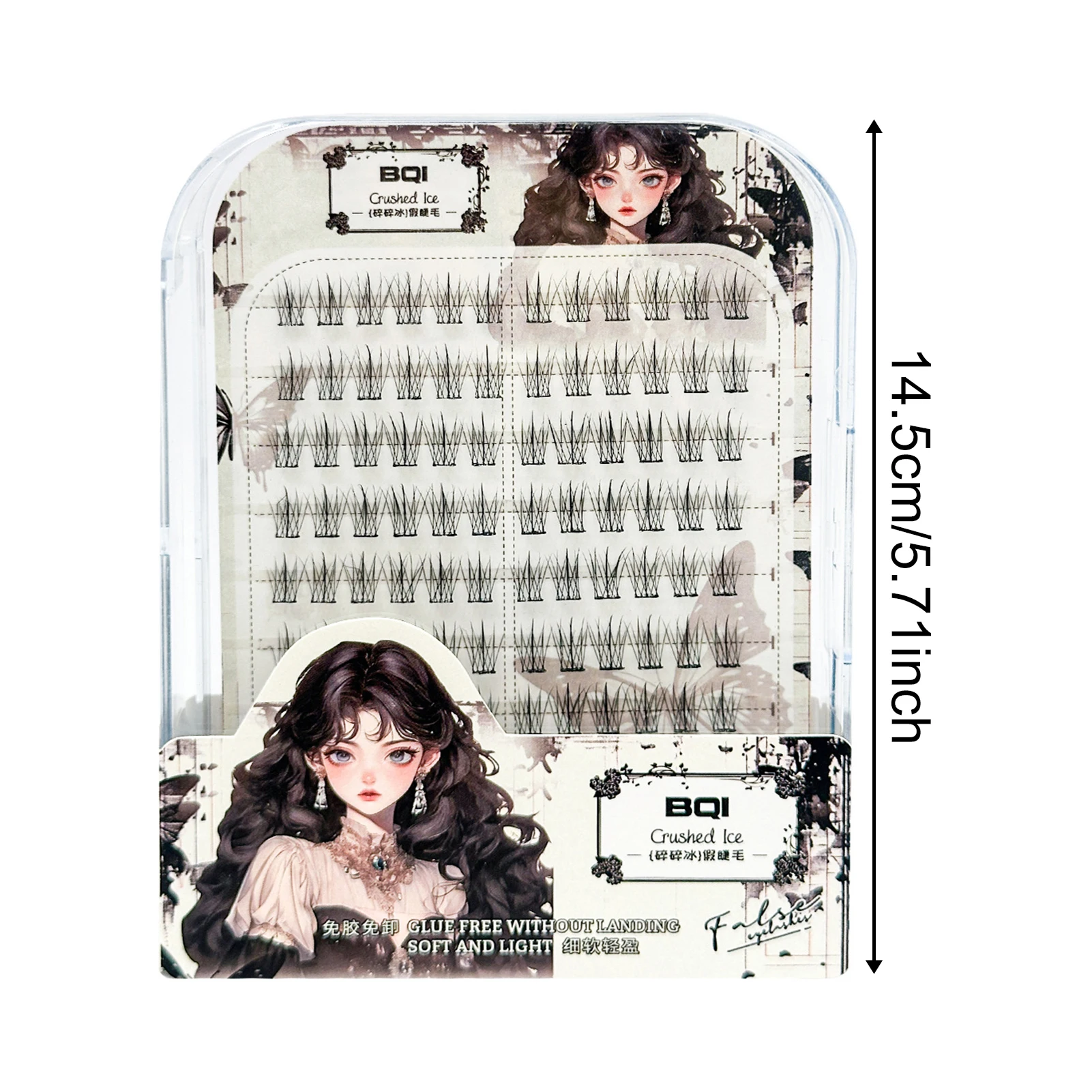 Pestañas postizas sin pegamento, extensores de pestañas DIY, aspecto corto Natural, sin pegamento, pestañas diarias para mujer, accesorios de maquillaje