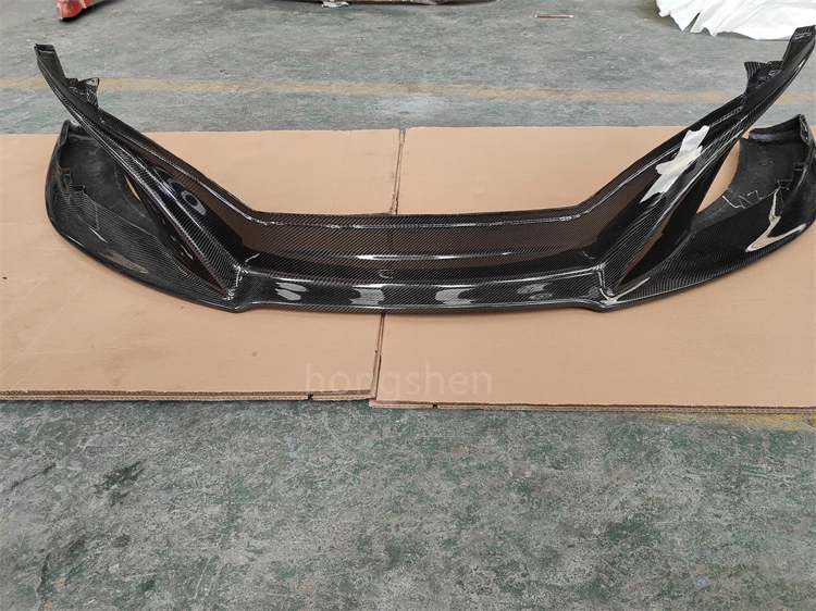 Used for McLaren 650S upgraded carbon fiber DMC style front lip bumper lower lip body kit