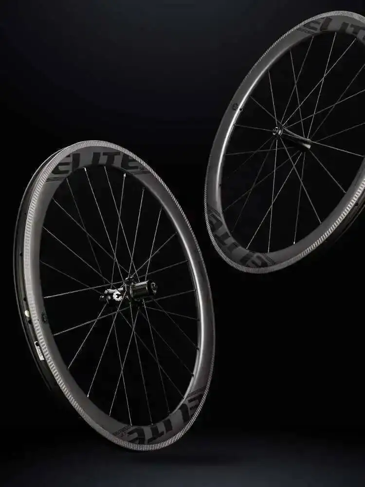 AliExpress ELITEWHEELS 700c Road Carbon Wheels UD Finish UCI Quality Carbon Rim Tubeless Ready Pillar Nipple 1423 Spokes Racing Wheelset