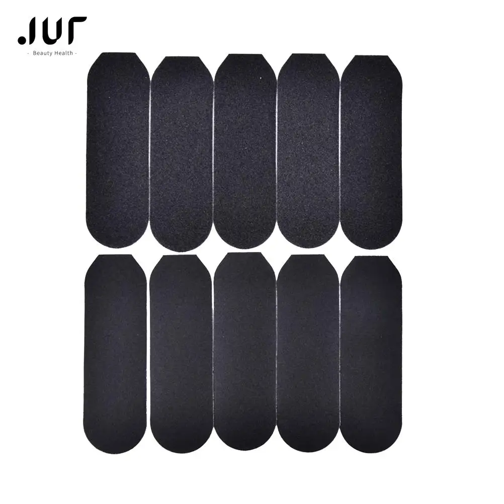 10pcs Sand Paper Replacement For Stainless Steel Double Sided Foot Rasp File Calluses Remover Pedicure Foot Care Tool