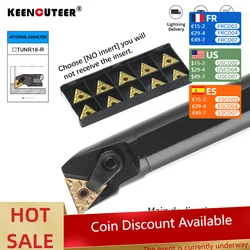 -MTUNR16R S16Q-MTUNR16R S32T-MTUNR16R Triangle insert TNMG16 93 deg internal chamfering turning tool rod CNc lathe tool