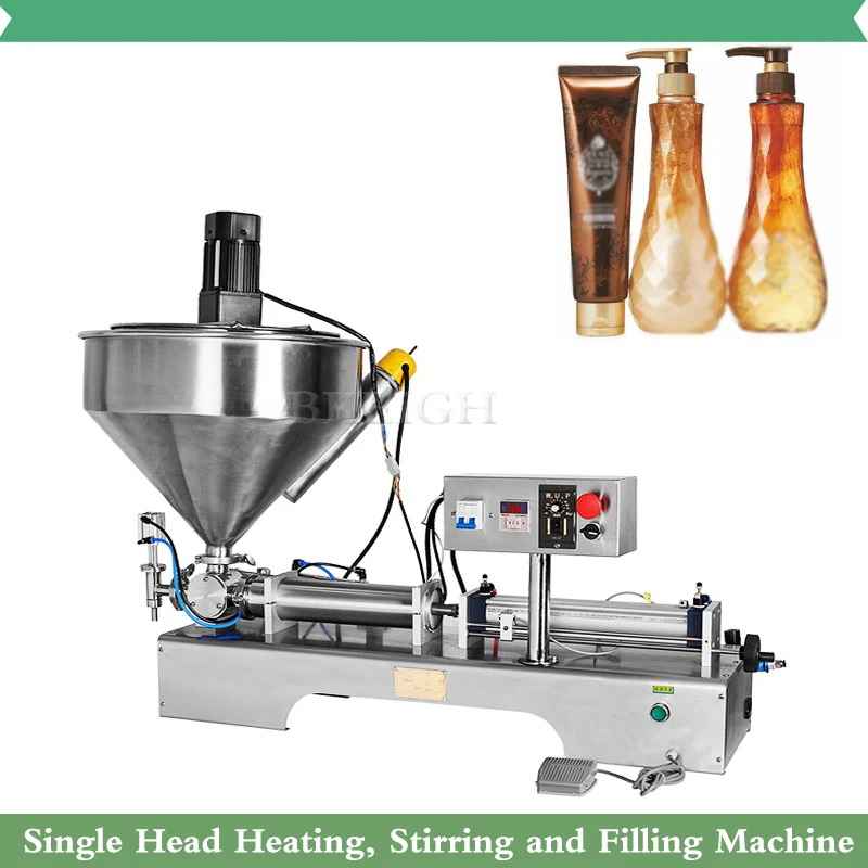 

Fully Automatic Paste Honey Pot Filling Machine, Heating And Stirring Liquid Filling Machine