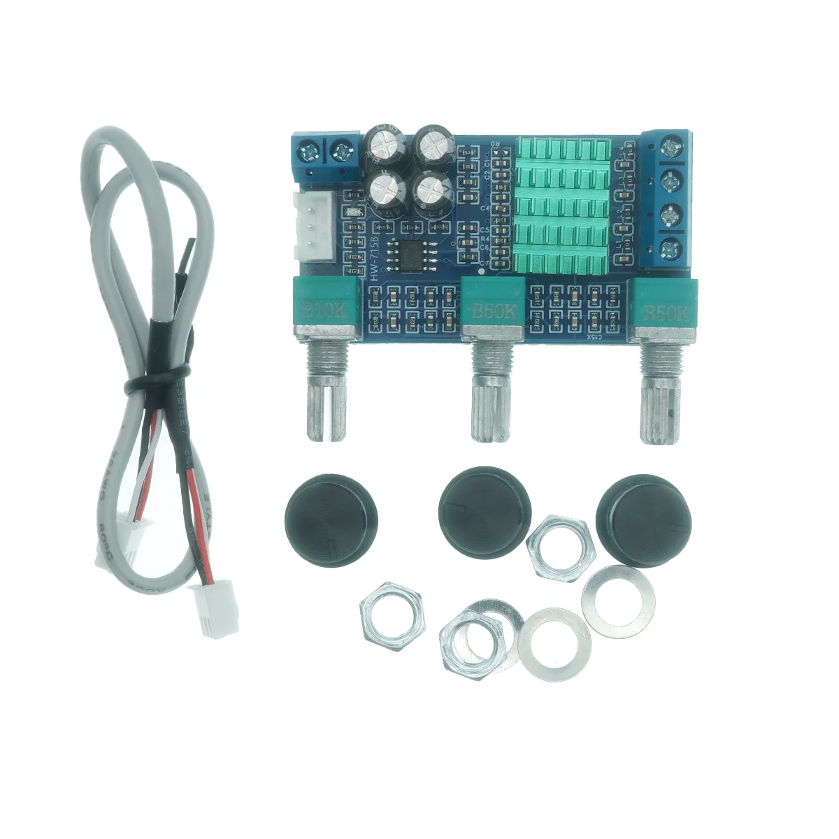XH-M567 TPA3116D2 Dual-channel Stereo High Power Digital Audio Power Amplifier Board Audio Power Amplifier Board 80W*2