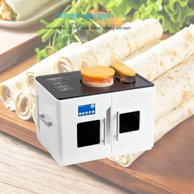 Electric Roti Maker Fully Automatic for Home Use Flatbread Machine Kitchen Appliance for Chapati Tortilla