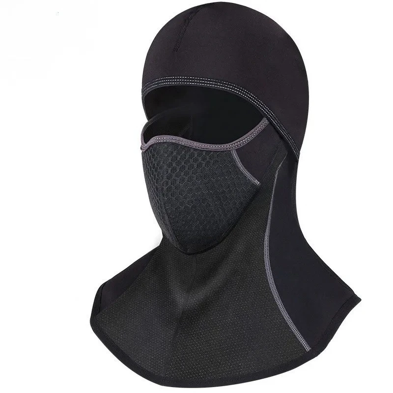 

Теплый головной убор, зимняя мужская и женская мотоциклетная велосипедная холодная маска, велосипедная ветрозащитная шапка, защита лица, лыжный шарф