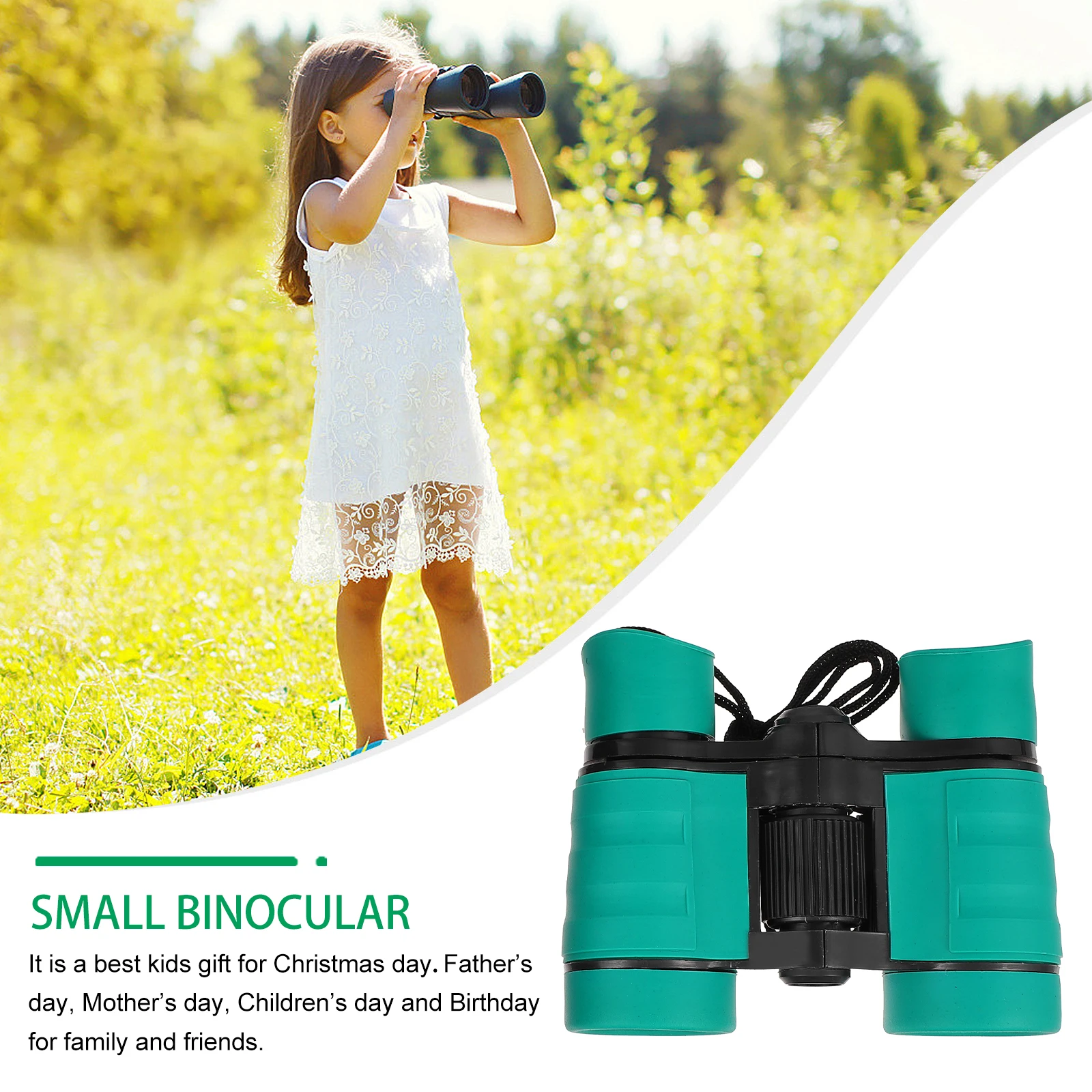 

4X30 For Kids Children Compact Lightweight Portable Outdoor Birding Hiking Hunting Travel Gift Telescope