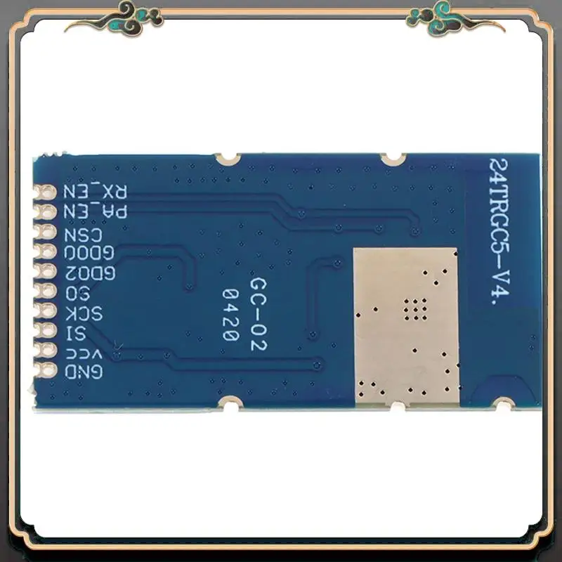 ASMA-CC2500 2.4G Wireless Data Transmission Transceiver Module Built-In PA+LNA Chip SPI Wireless Remote Control Module