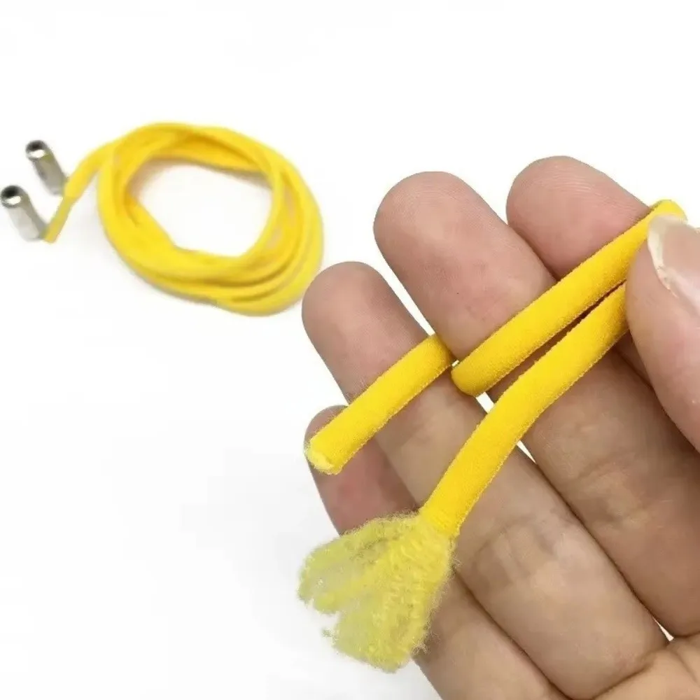 New Semicircle No Tie Shoelaces Elastic Adjustable Sneaker Shoestrings Metal Lock One Size Fits All Shoe Rope Shoes Accessories