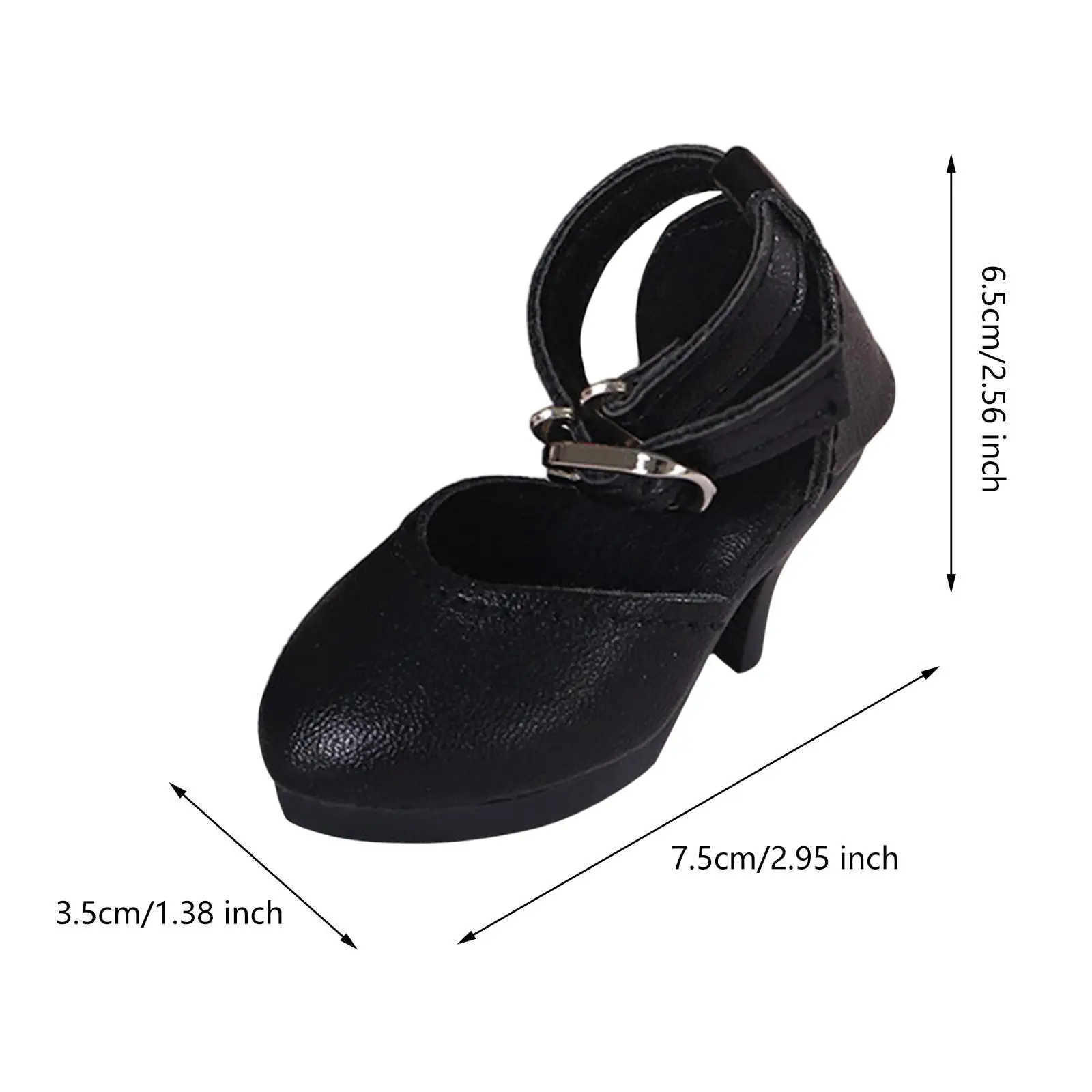 Scarpe da bambola femminili in scala 1/3 Accessori per bambole Decorazione Mini realistica