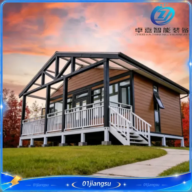 Modern Prefab Container House 20ft 2 Bedrooms Luxury Modular Mobile Home Villa Cheap Shipping Popular Style Living Space