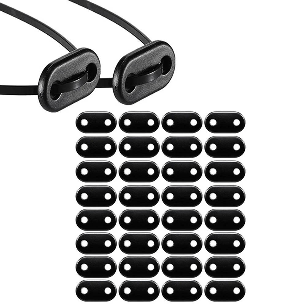 Reliable For PVC Mounting Clips for Privacy Screens Weatherproof Set for Gardens Patios and Balconies 50 or 100 Count