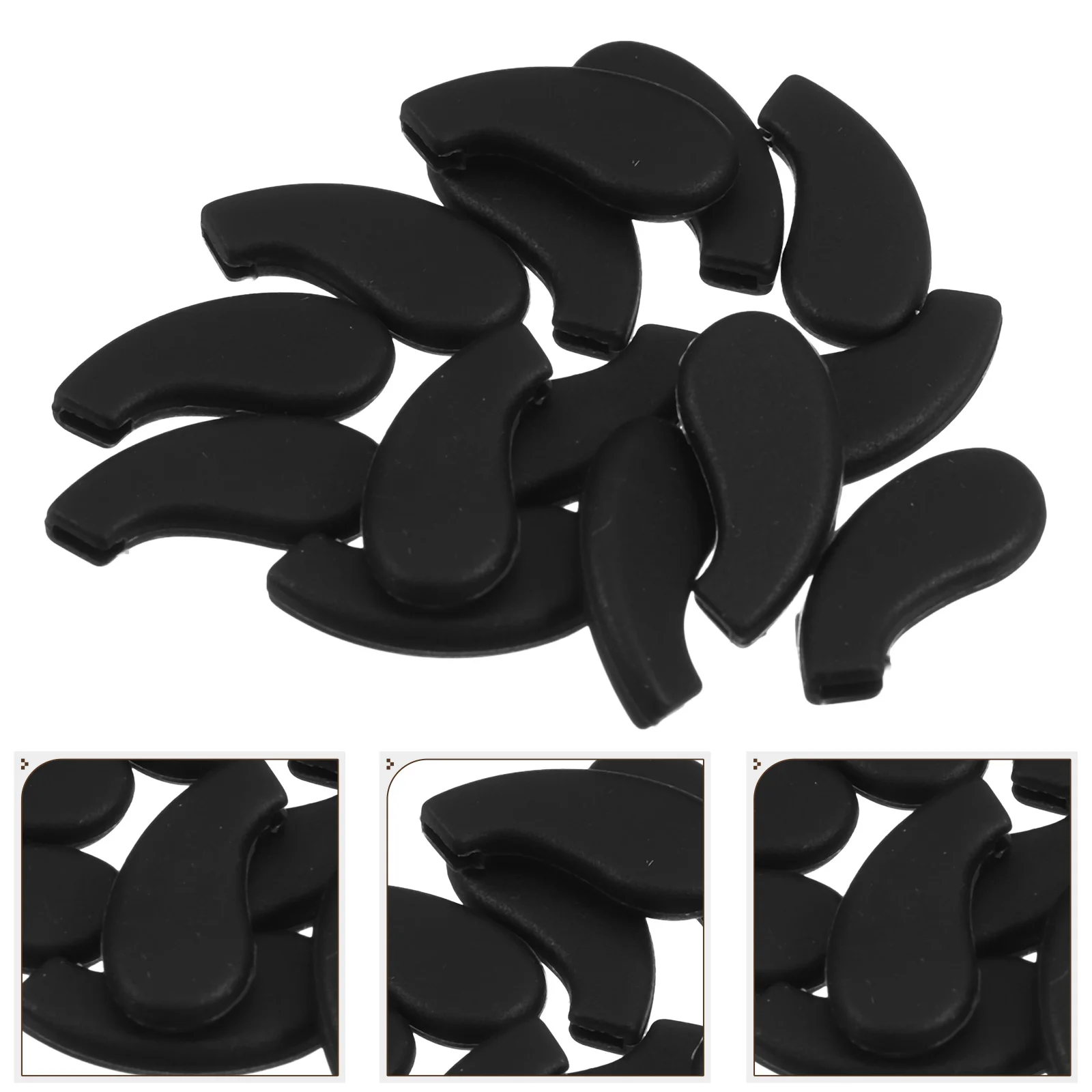 

Soft Silicone Nose Pads for Children Eyeglasses 10 Pairs Non Pressure Relief Easy Replacement Skin Nose Cushions