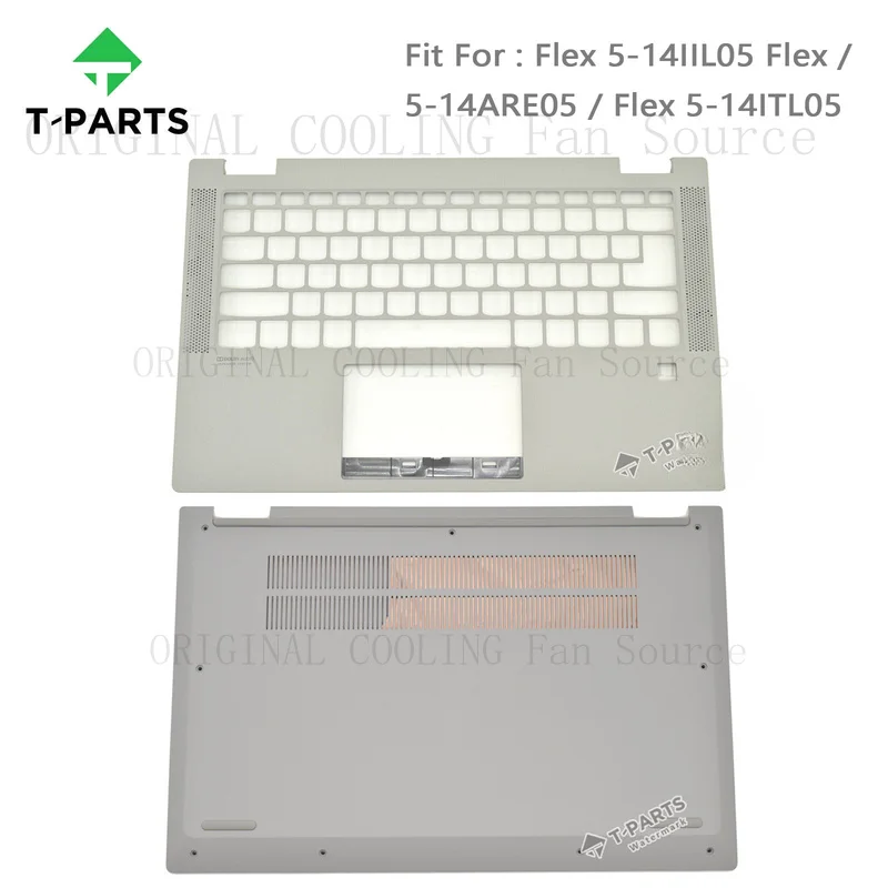 R+  Upper Case Palmrest Bottom Case For Lenovo IdeaPad Flex 5-14IIL05 Flex 5-14ARE05