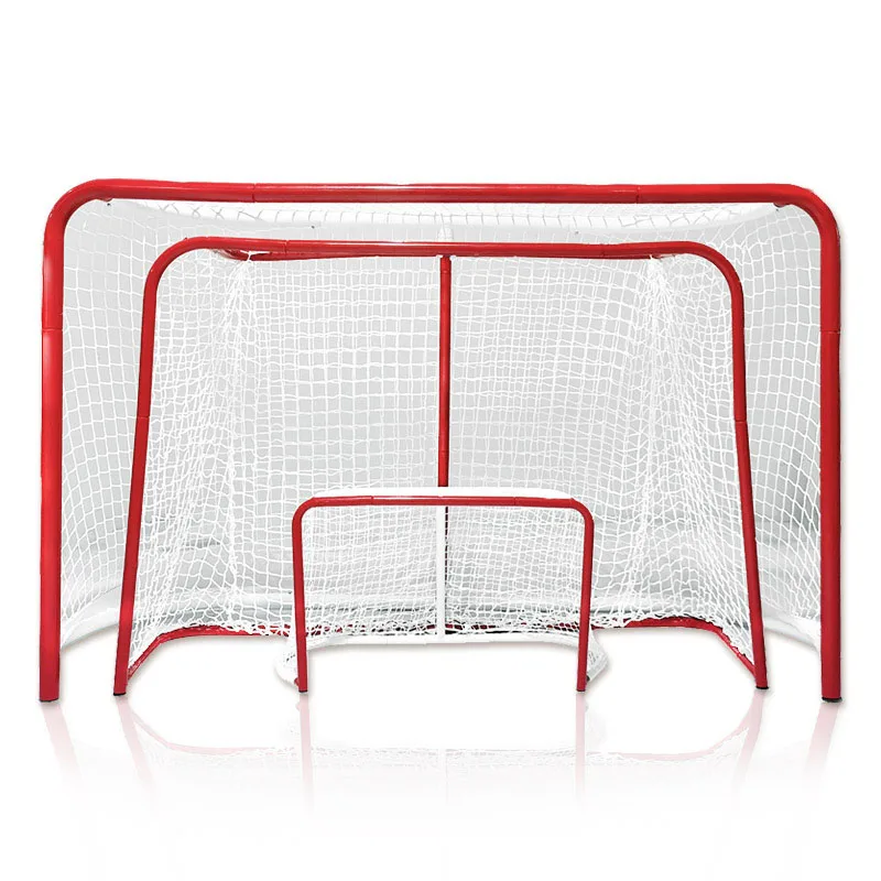 

Portable Professional Steel Street Roller Field Lacrosse Hockey Goal Net Set One Goal