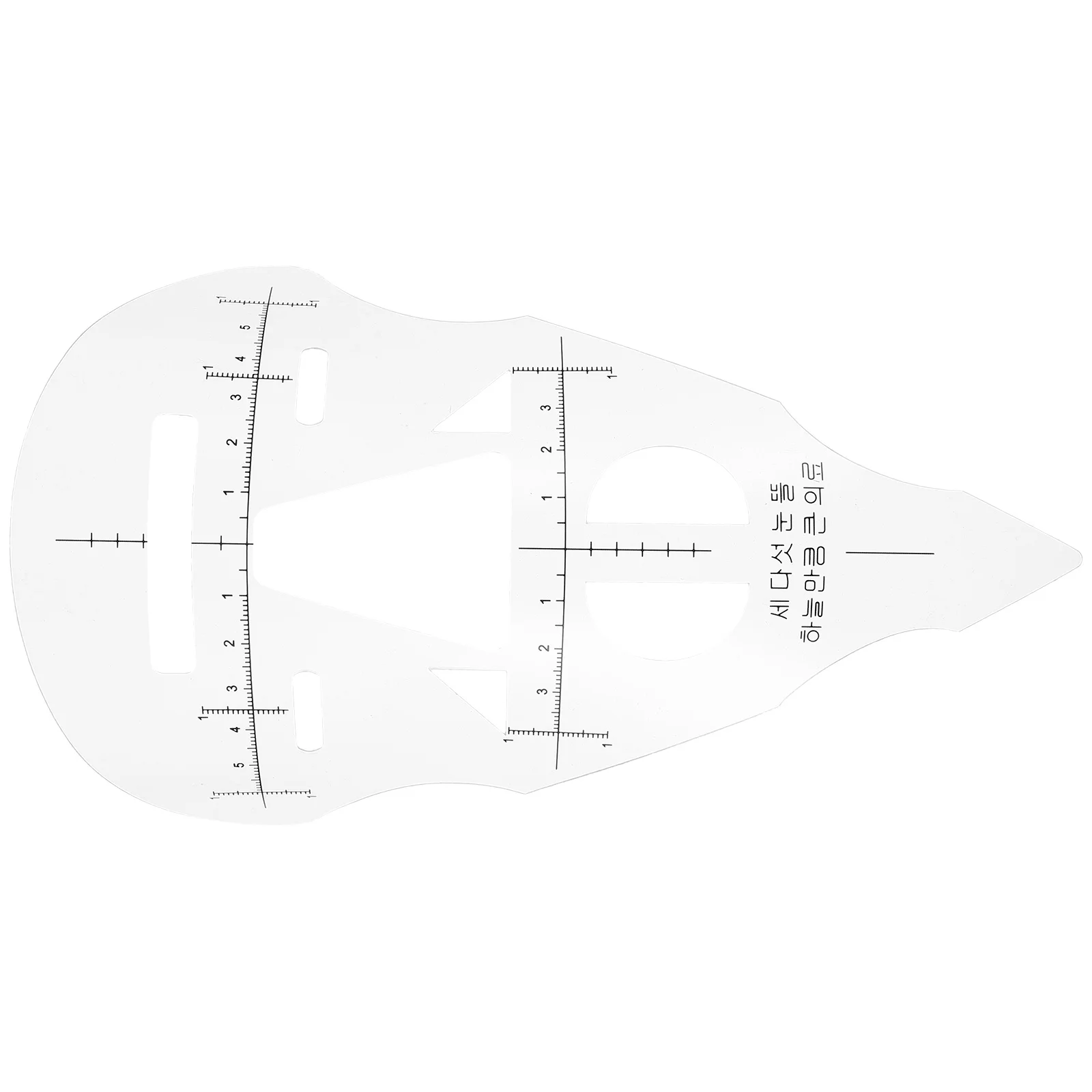 

Tattoo Measuring Ruler Lip Measure Tool Makeup Suite Eyebrow Microblading Stencil