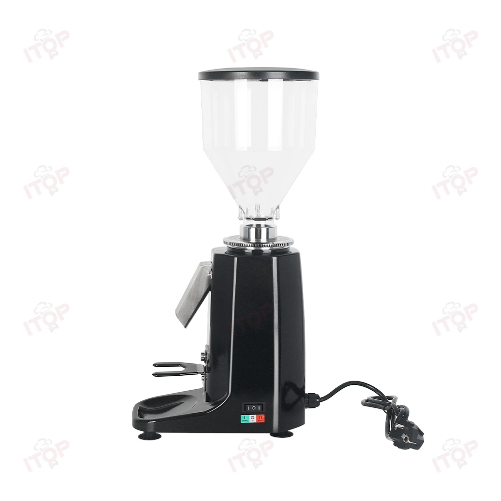 ITOP CG-020 Кофемолка 60 мм Плоские заусенцы из нержавеющей стали Шлифовальный бункер 200 Вт 750 г