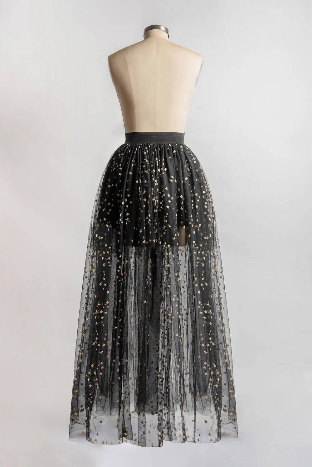Neue Ankunft High-Low Tüll Petticoats Für Cocktail Kleid Elastische Taille Hallo-Lo Mesh Net Maxi Röcke Dance tutu Jupon Für Party – Detail 17