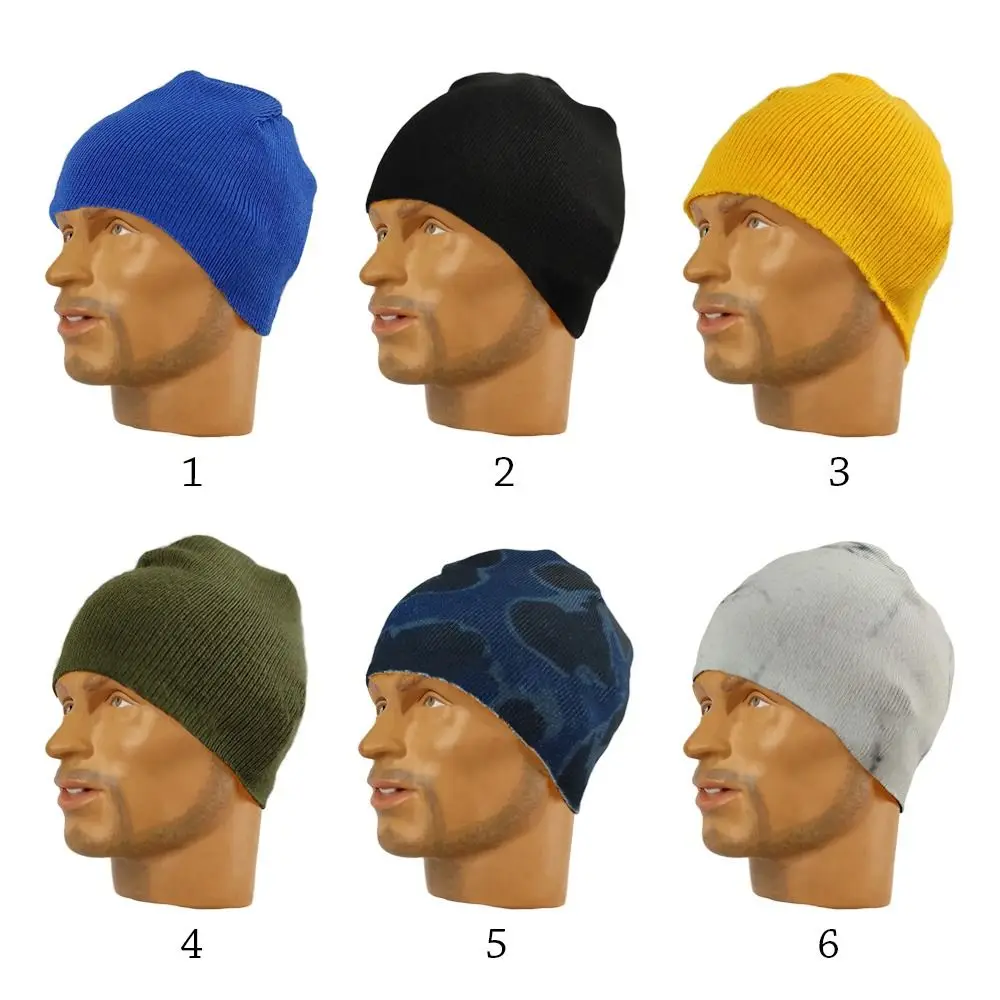 Doll Clothes Accessories 1/6 Miniature Soldier Male Fashion Hats Cotton Knitted Hats Casual Wear Caps Doll Knitted Hat