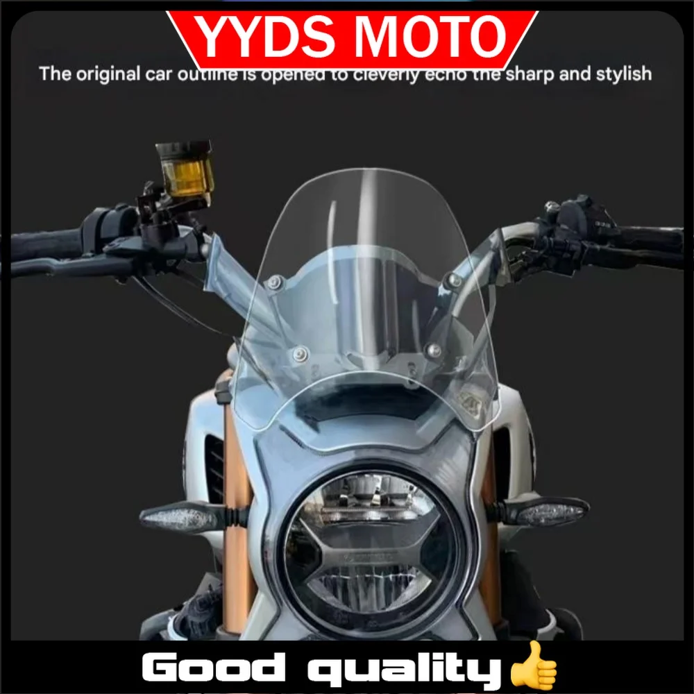【Good quality】Suitable for CFMOTO Chu Liuxiang 700CL modification, windshield heightening, front windshield 700CLX parts CL-700