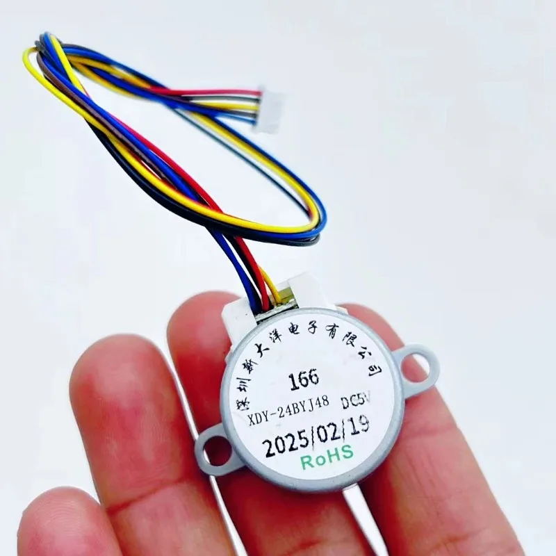 24BYJ48-166 5V Stepper Motor for Security Camera, Surveillance, 28BYJ-48 Compatible – Best for DIY, Arduino, Robotics