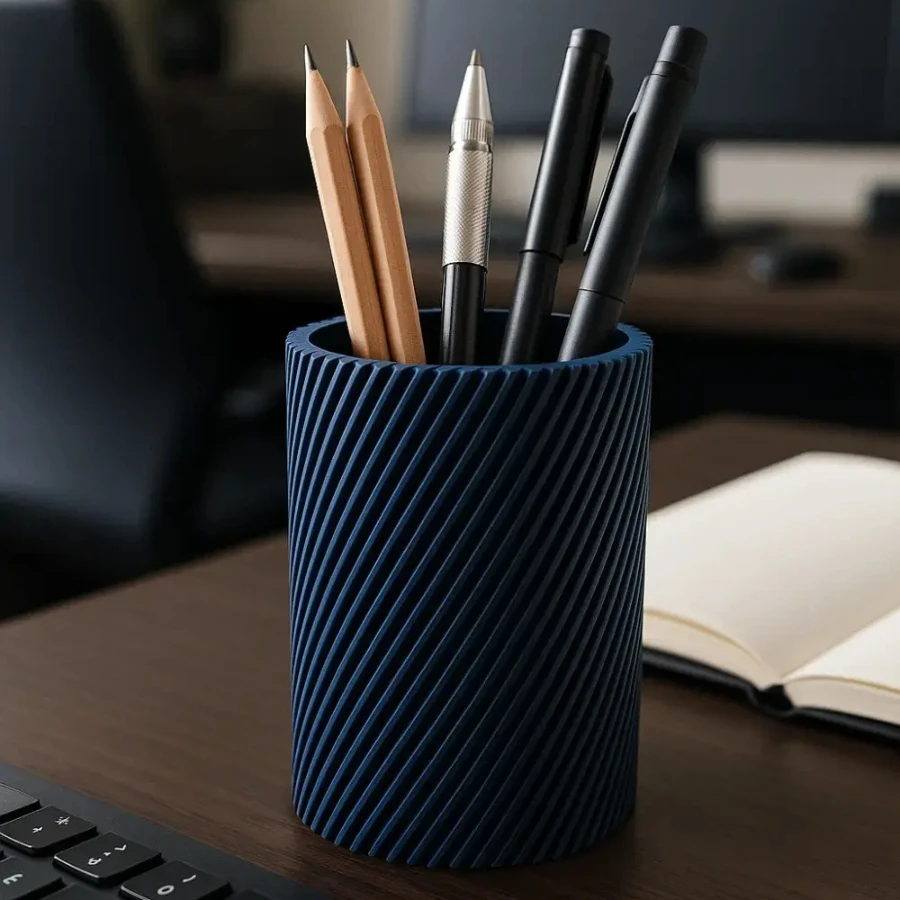 Geometric Pen Holde…